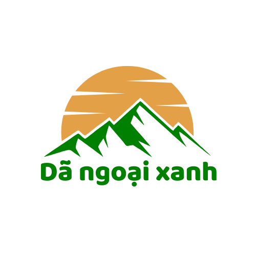 logo dã ngoại xanh